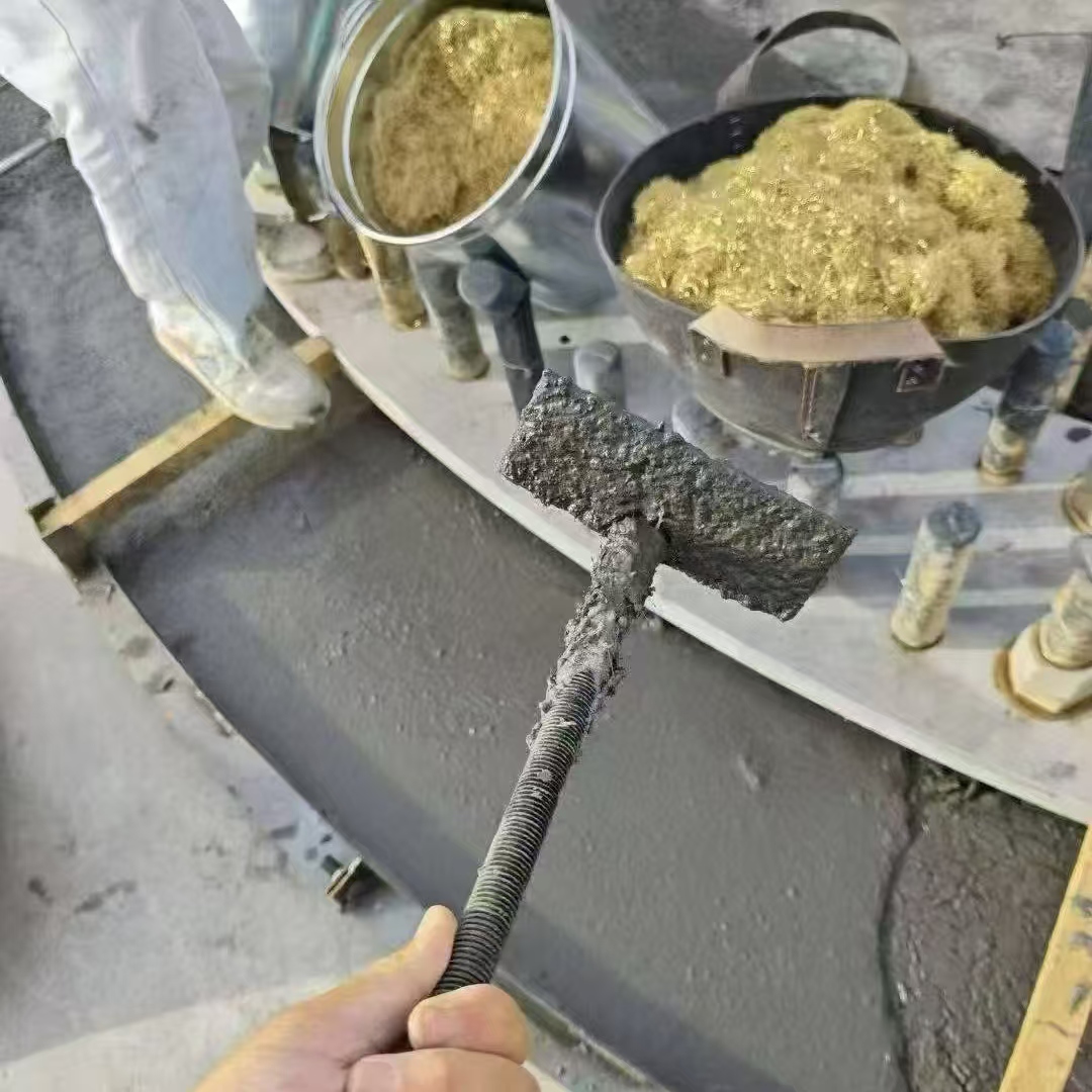 新化C120钢纤维高强无收灌浆料 轧机压缩机汽轮机发电机锻压设备底座灌浆材料